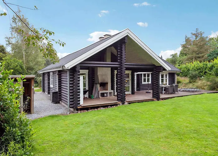 Сasa de vacaciones Lovely Log House On Mon *