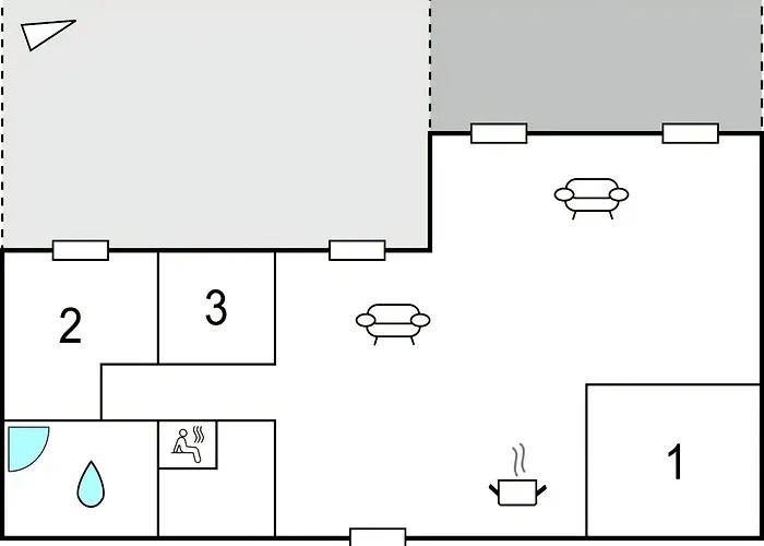 Сasa de vacaciones Lovely Log House On Mon